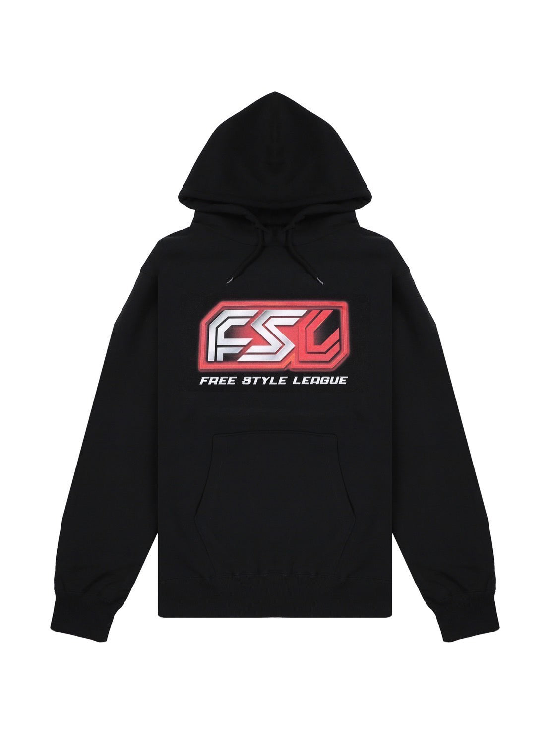 FSL Official Logo Hoodie (Black&Red)